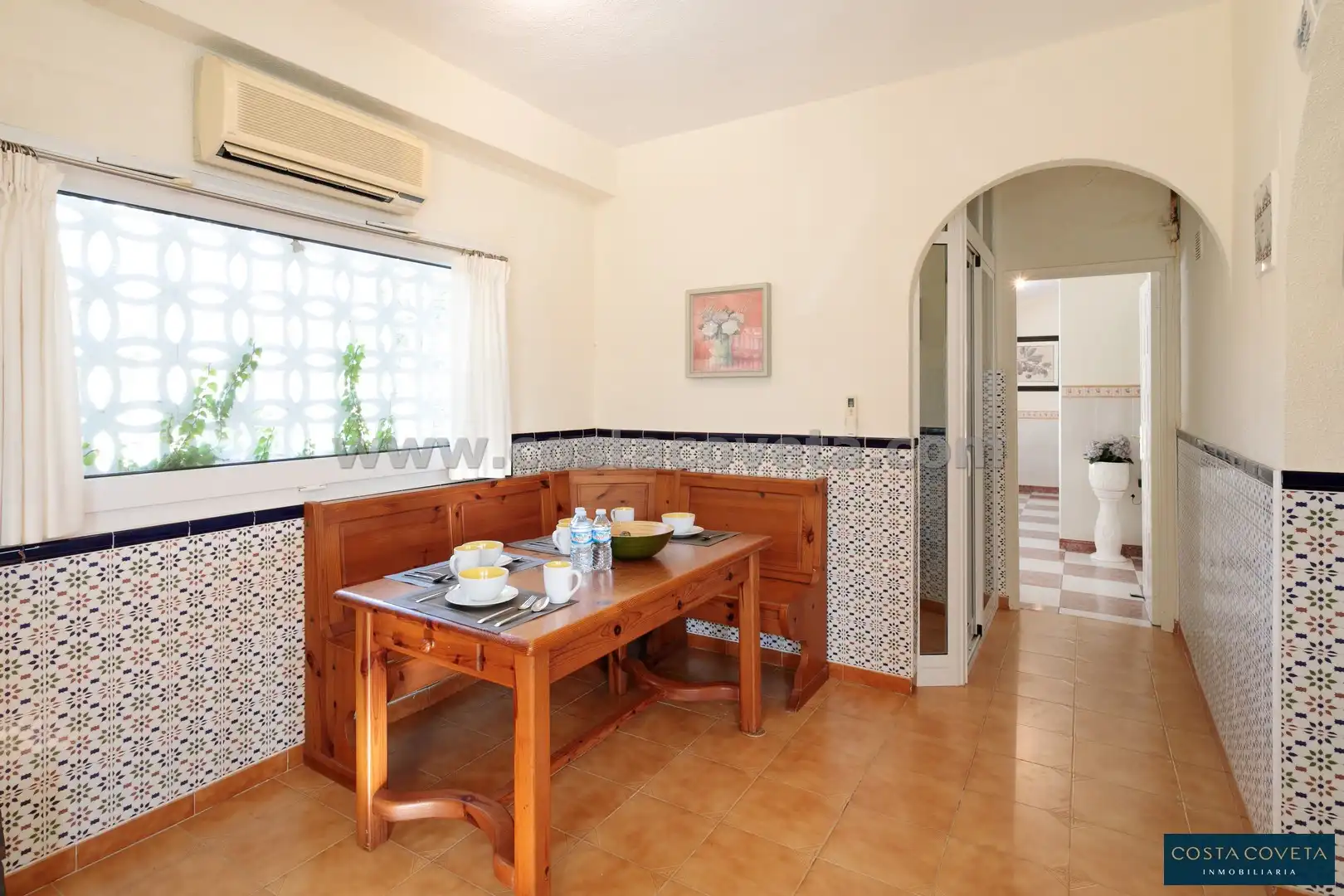 Dining room of Houses for sale in El Campello  with Air Conditioner, Private garden and Terrace