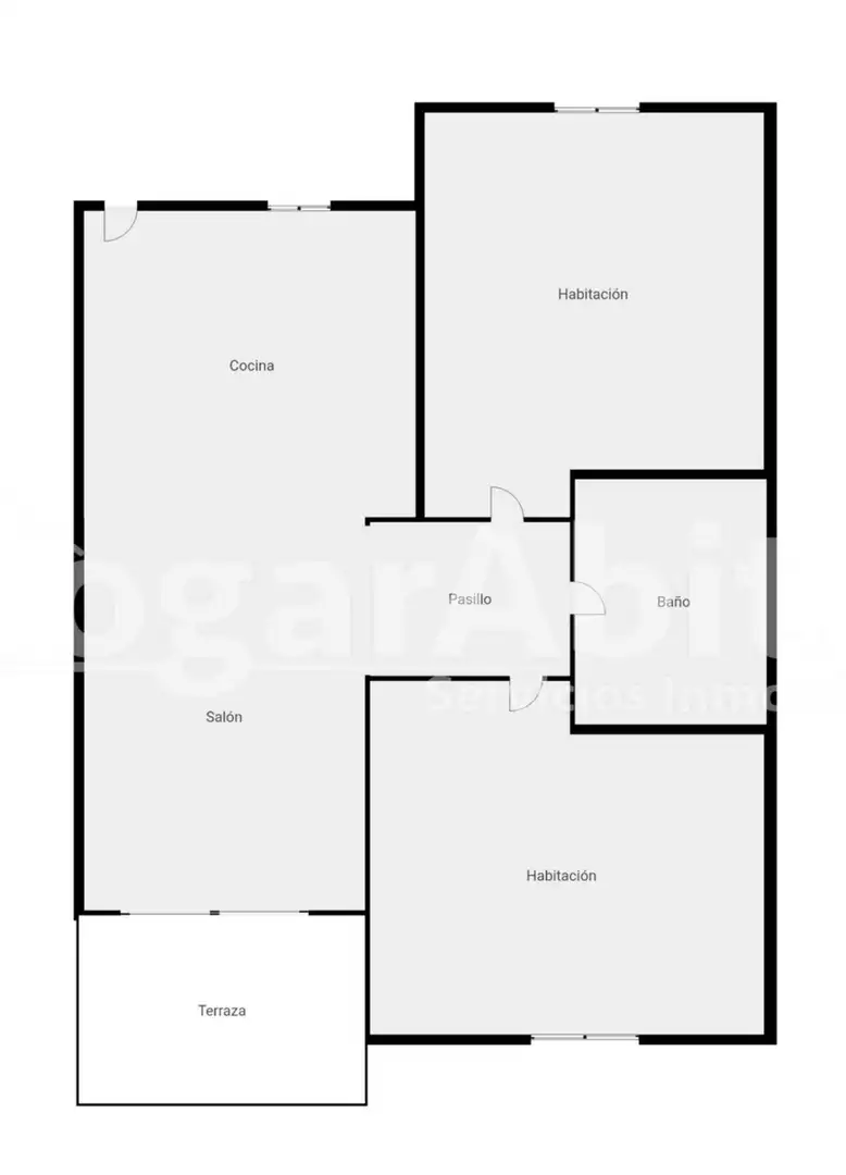 Dachboden zum Verkauf in Dénia mit Terrasse, Alarm und Gemeinschaftspool