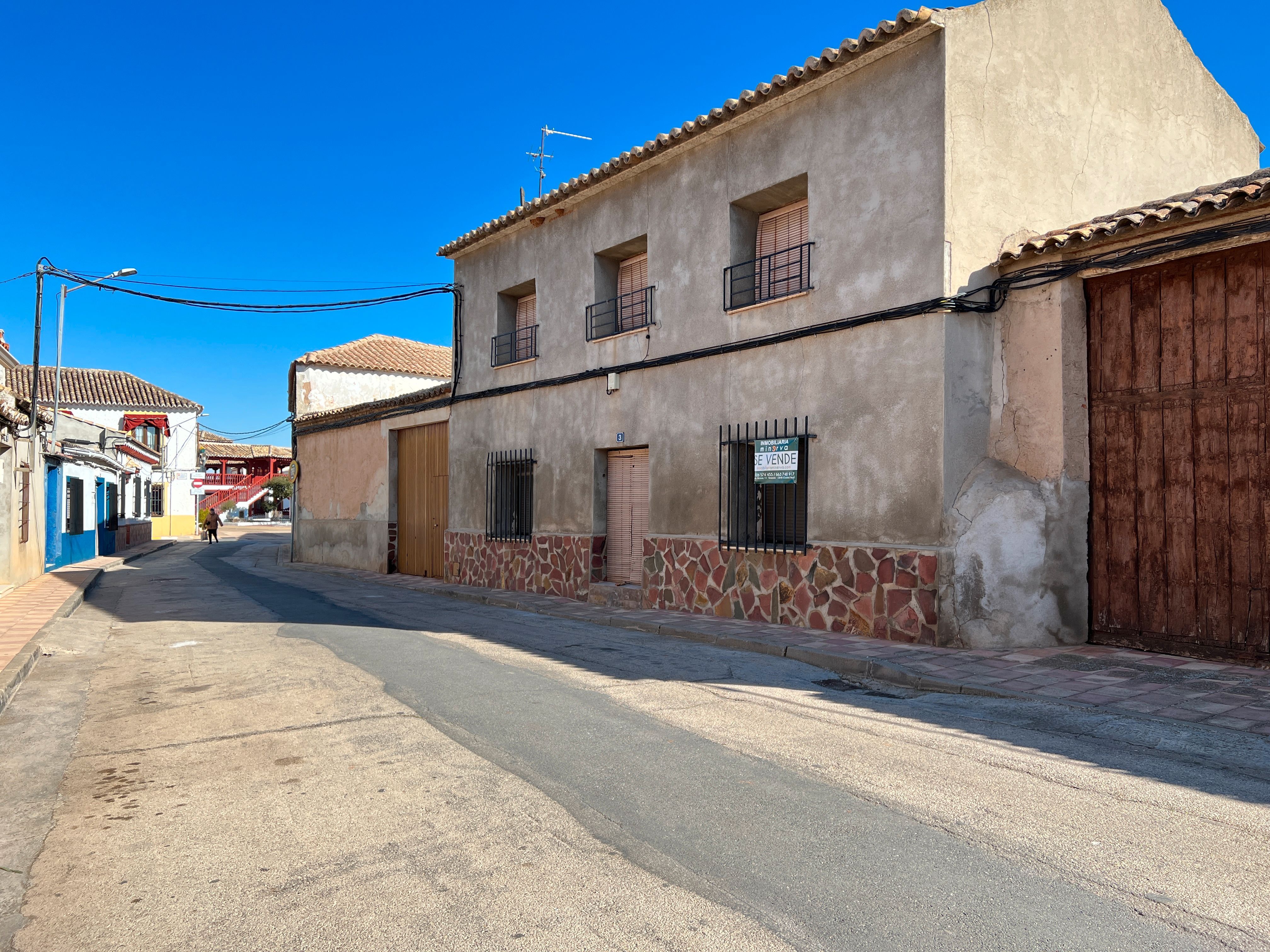 Vista exterior de Casa o chalet en venta en Puerto Lápice