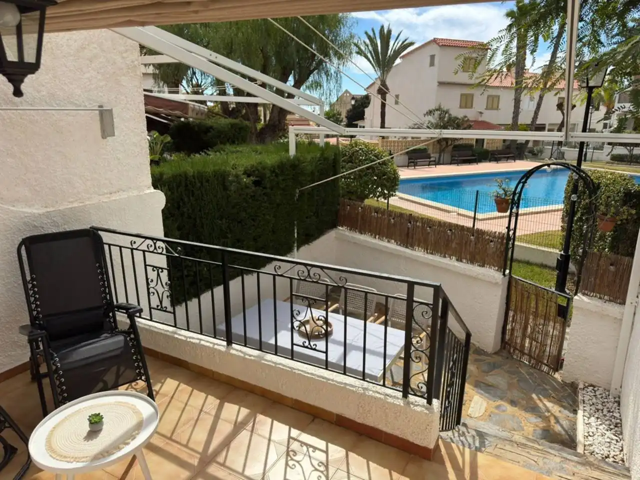 Terrace of Apartments for sale in Santa Pola  with Air Conditioner, Terrace and Furnished
