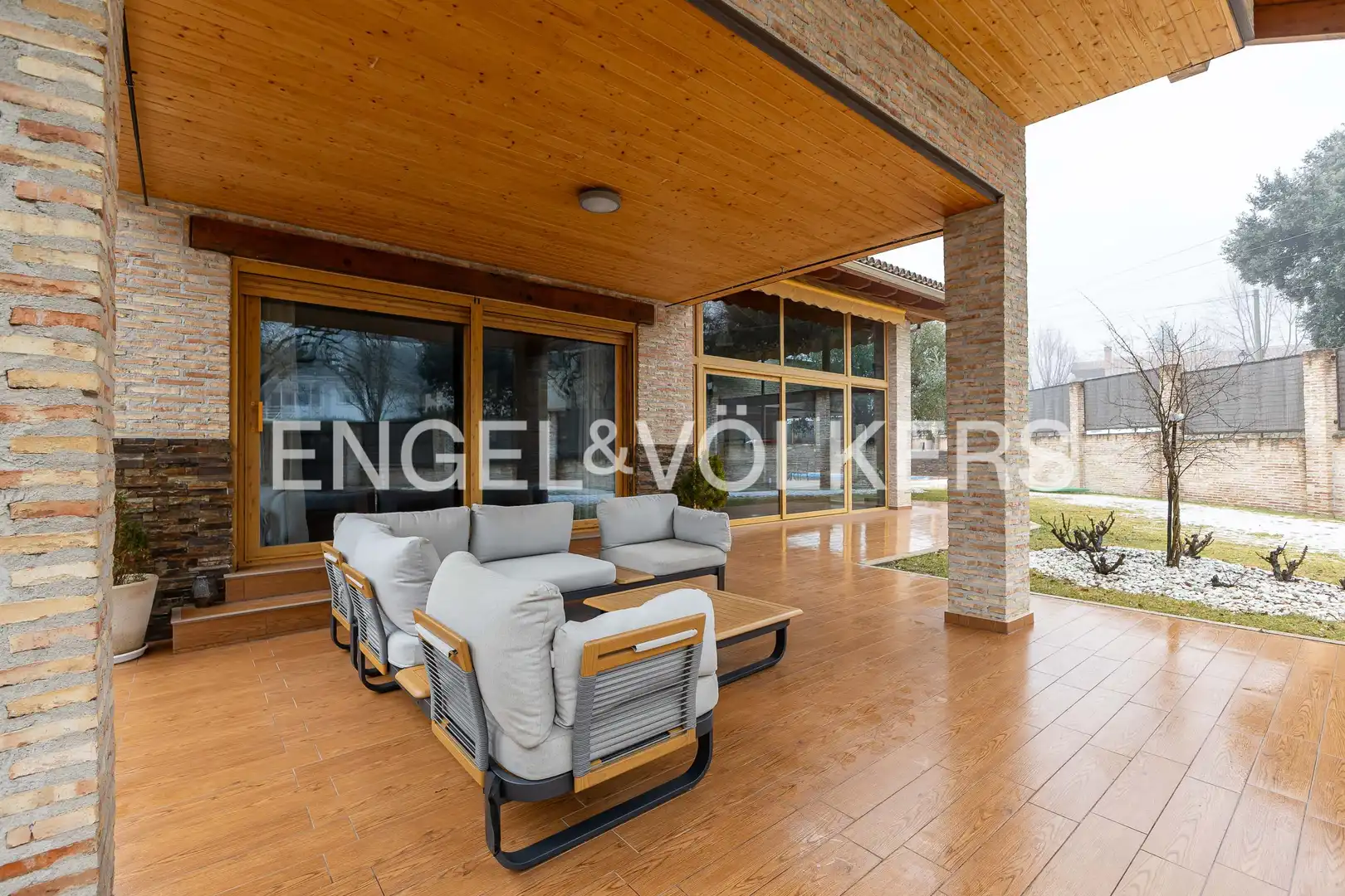 Terraza de Casa o chalet en venta en Venturada con Aire acondicionado, Calefacción y Jardín privado