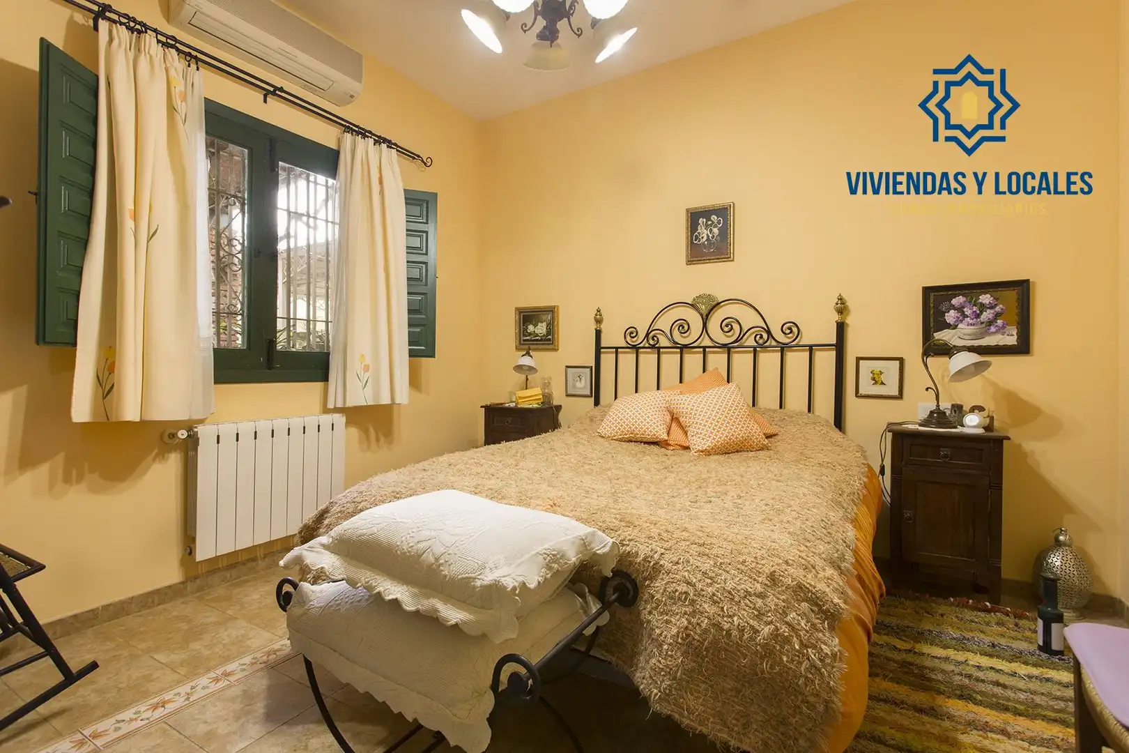 Habitación de Finca rústica en venta en Chauchina con Jardín privado, Terraza y Piscina
