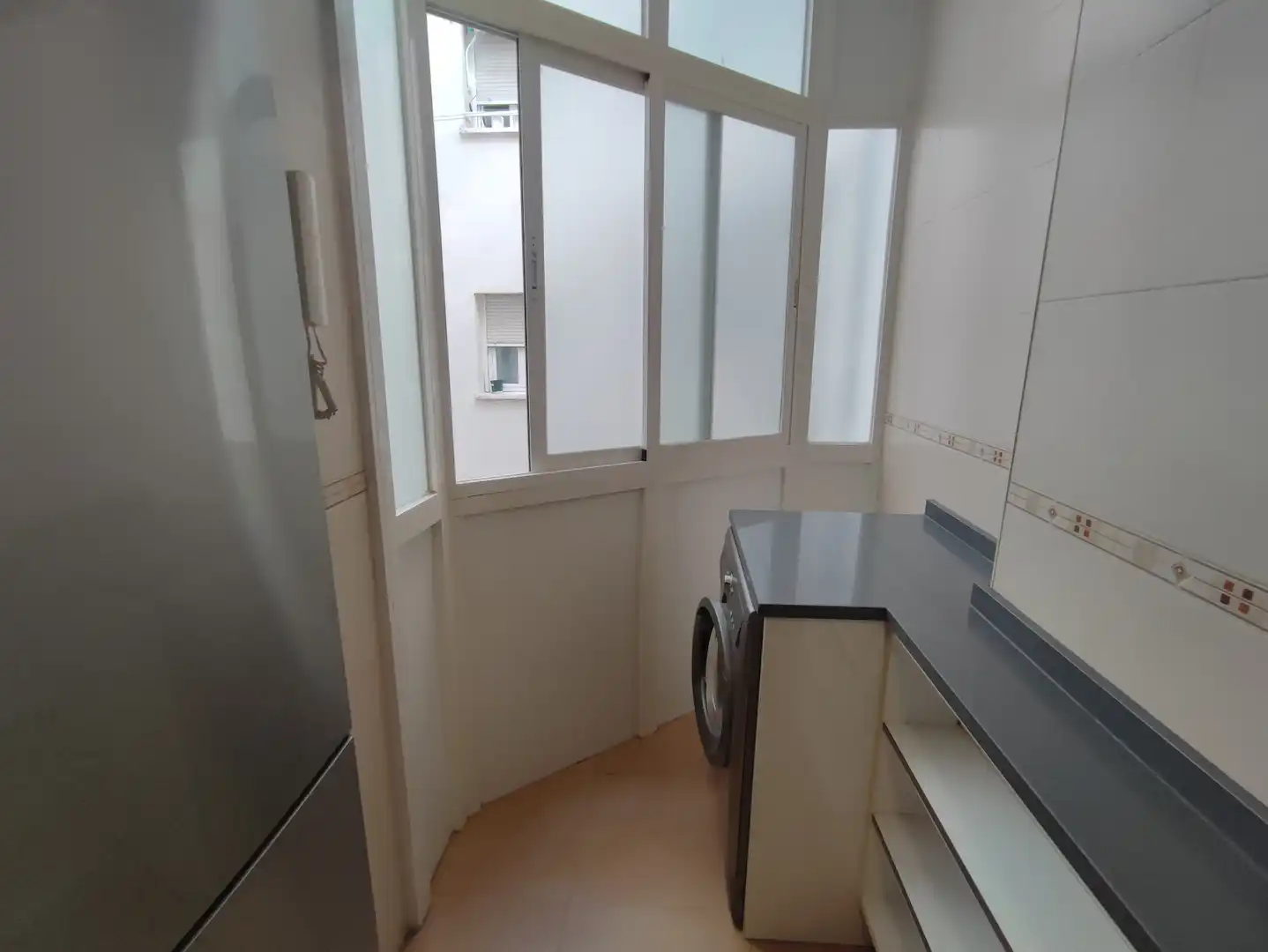 Cocina de Piso de alquiler en Madrid con Aire acondicionado, Calefacción y Terraza