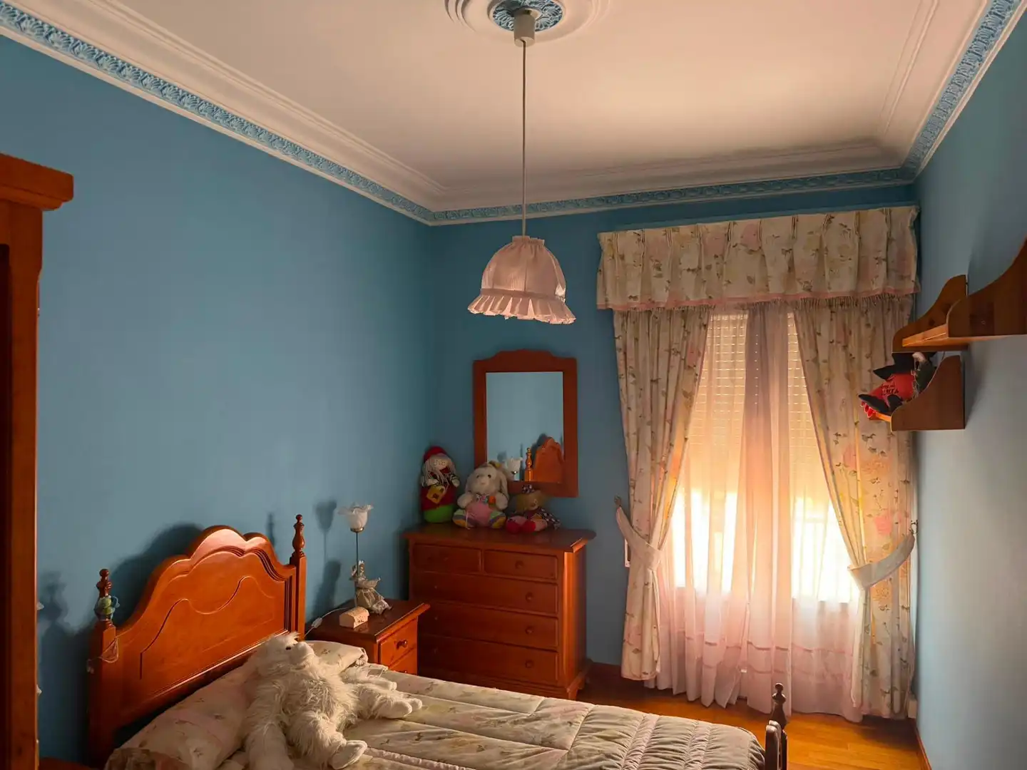 Bedroom of Flat for sale in Arnedo  with Heating, Parquet flooring and Terrace