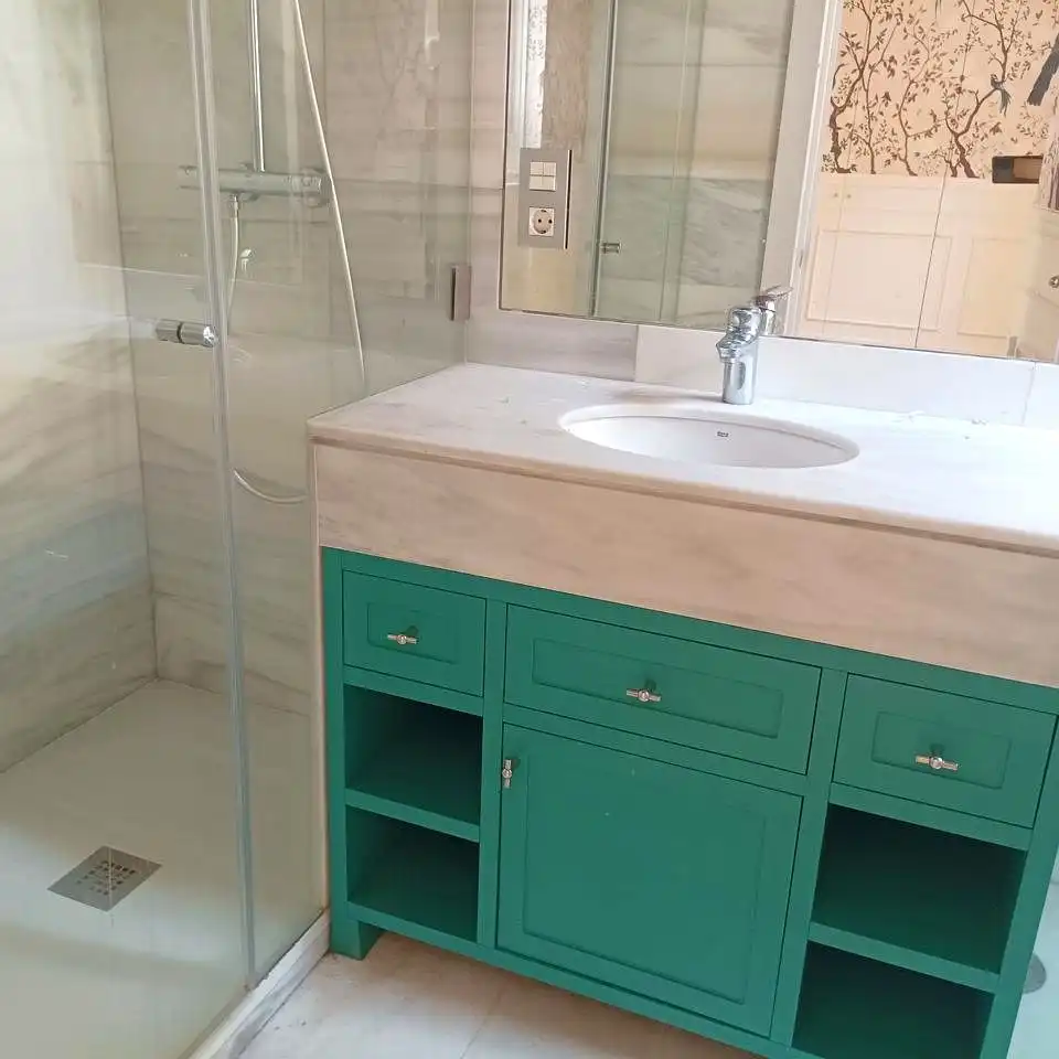 Badezimmer von Dachboden zur Miete in Madrid mit Klimaanlage, Heizung und Terrasse