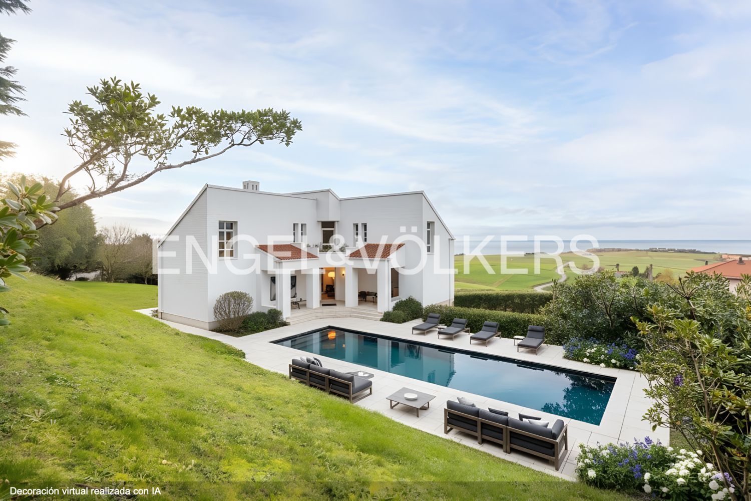 Außenansicht von Country house zum verkauf in Piélagos mit Heizung, Privatgarten und Parkett