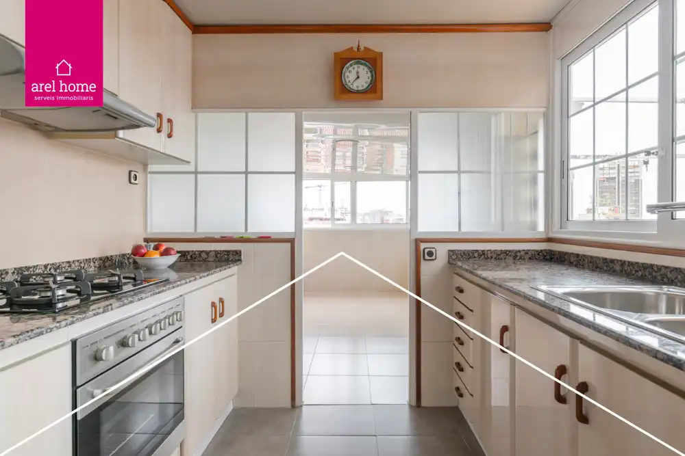 Kitchen of Attic for sale in Esplugues de Llobregat  with Air Conditioner