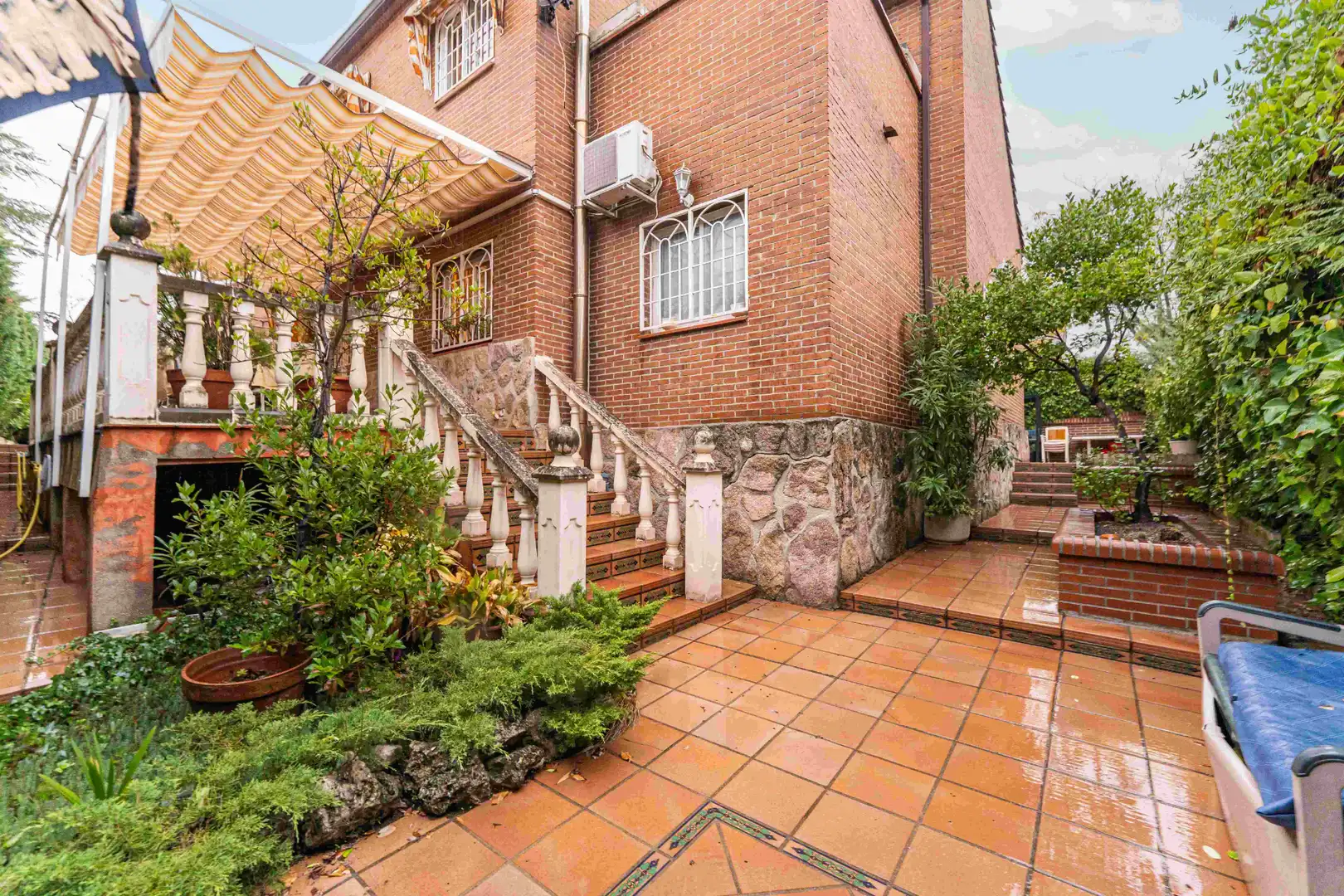 Garden of Houses for sale in Arroyomolinos (Madrid)  with Air Conditioner, Heating and Private garden