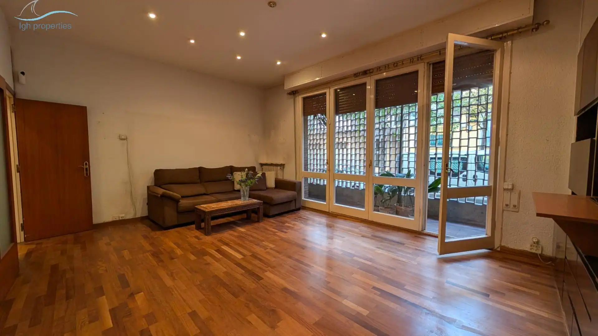 Sala de estar de Apartamento en venta en Barcelona con Calefacción y Parquet