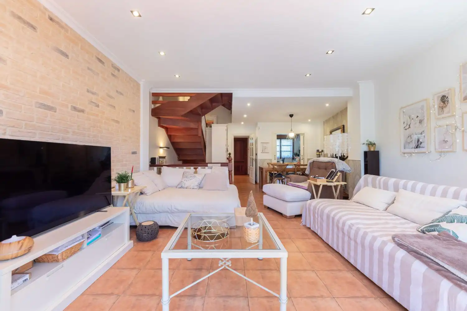 Sala de estar de Casa o chalet en venta en Zalla  con Calefacción, Parquet y Terraza