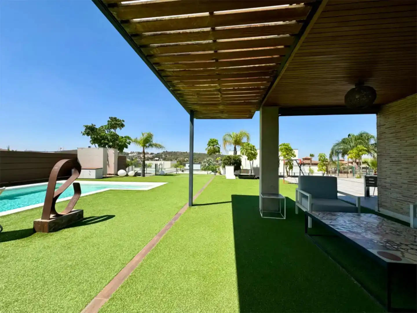 Terrassa de Casa o xalet en venda en Molina de Segura amb Aire condicionat i Piscina