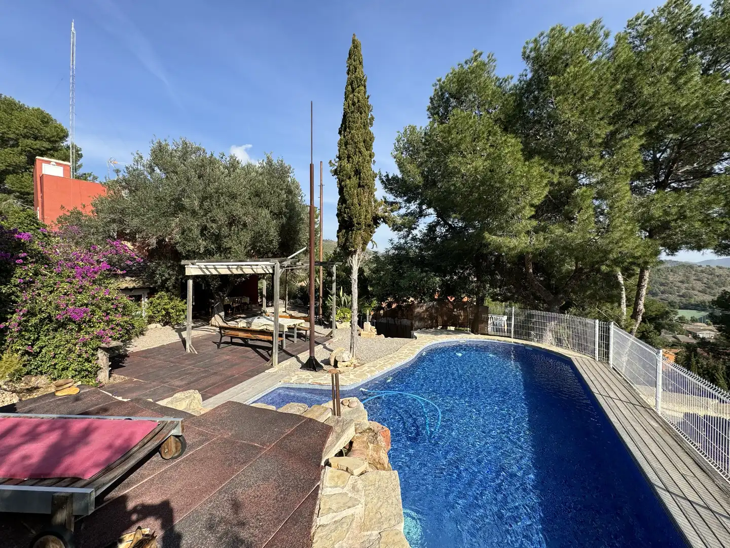 Piscina de Casa o chalet en venta en Náquera con Aire acondicionado, Jardín privado y Terraza