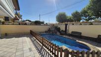 Swimming pool of House or chalet for sale in Pineda de Mar  with Air Conditioner, Heating and Private garden
