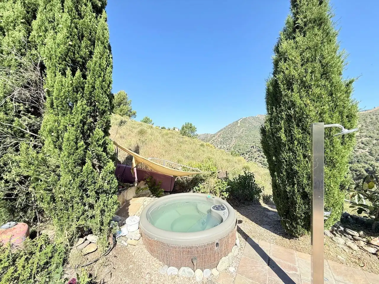 Jardí de Casa o xalet en venda en Frigiliana amb Aire condicionat, Calefacció i Jardí privat