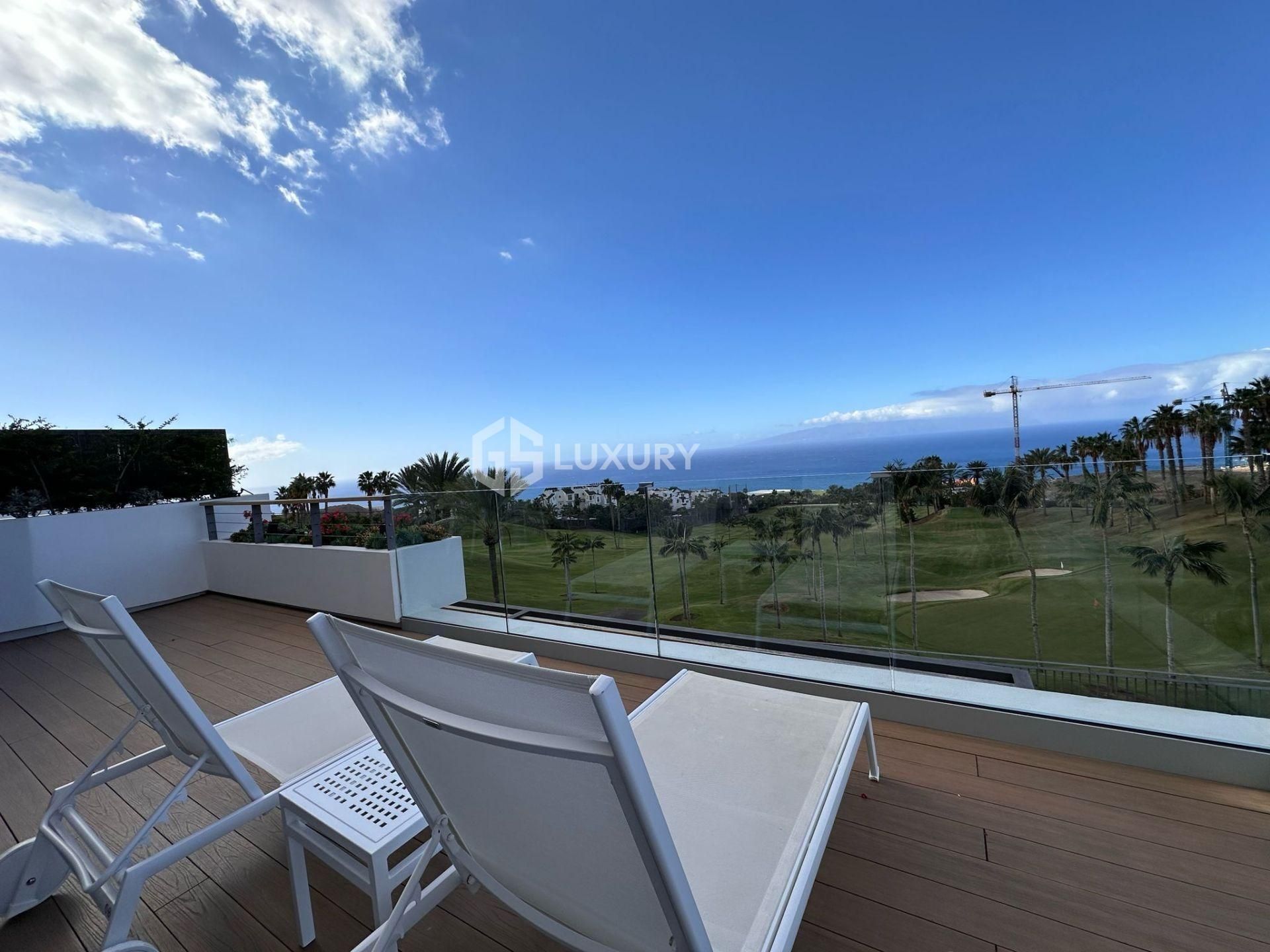 Terrace of Flat for sale in Guía de Isora  with Air Conditioner, Alarm and Community pool