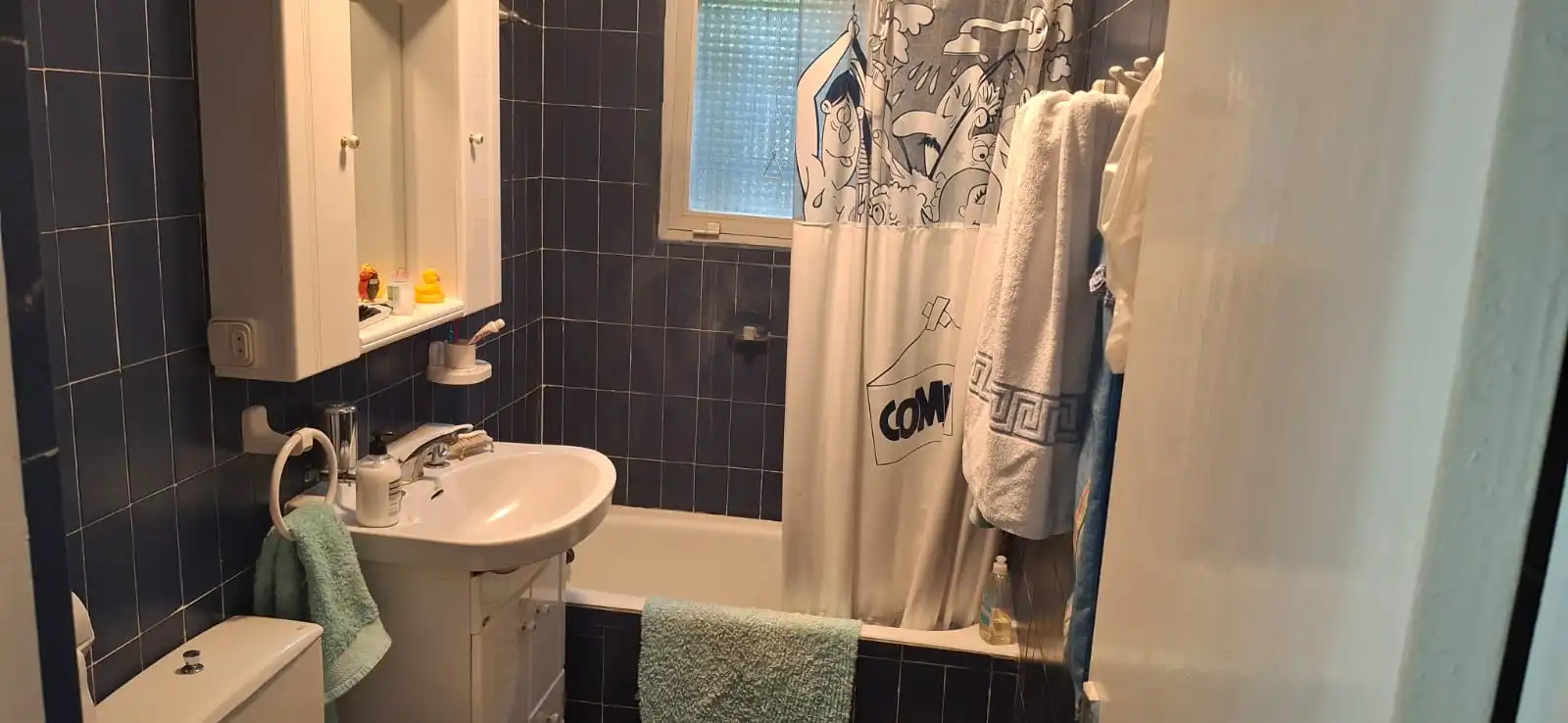 Bany de Casa o xalet en venda en Cadrete amb Calefacció, Jardí privat i Terrassa