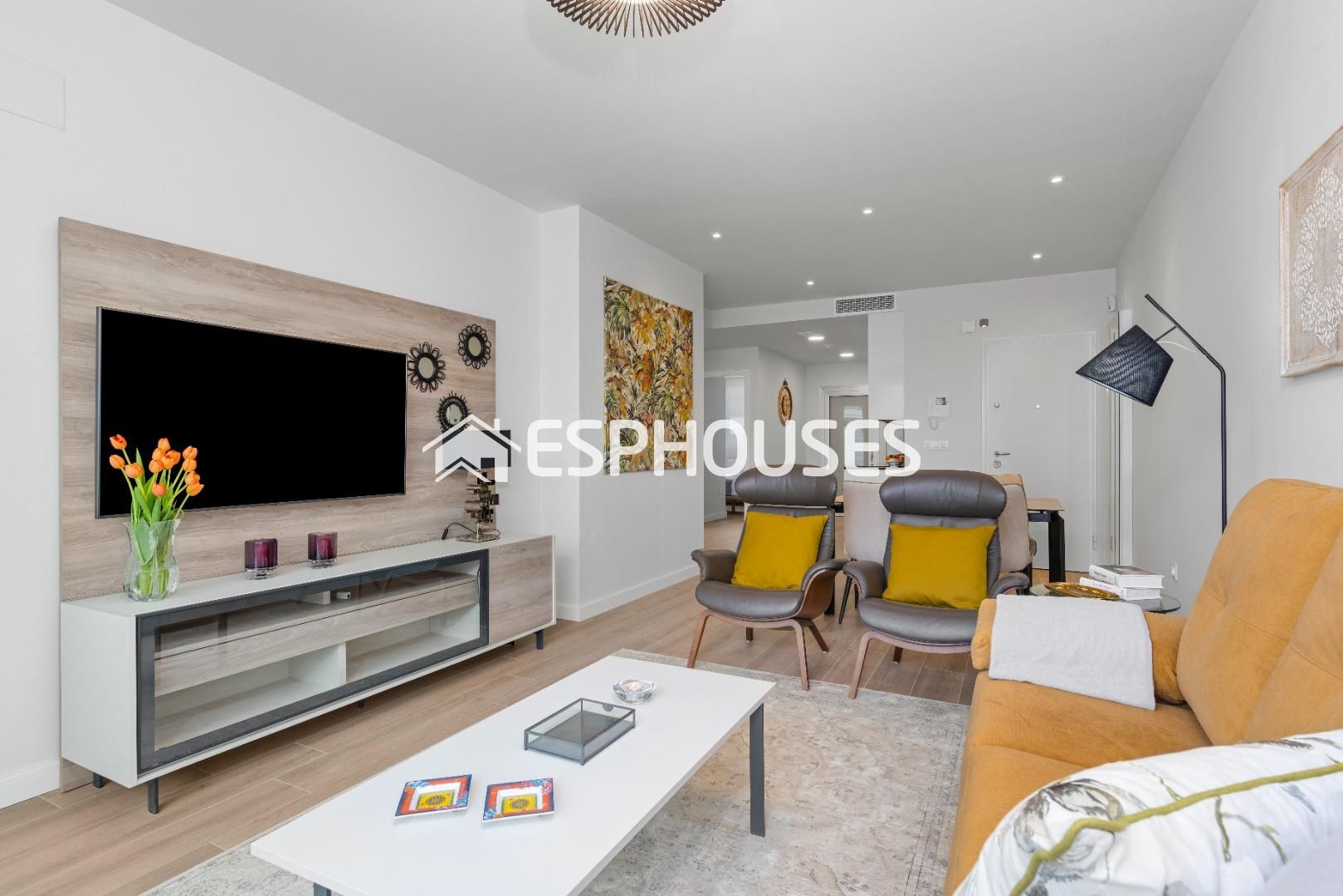Living room of Attic for sale in Orihuela  with Air Conditioner, Terrace and Balcony