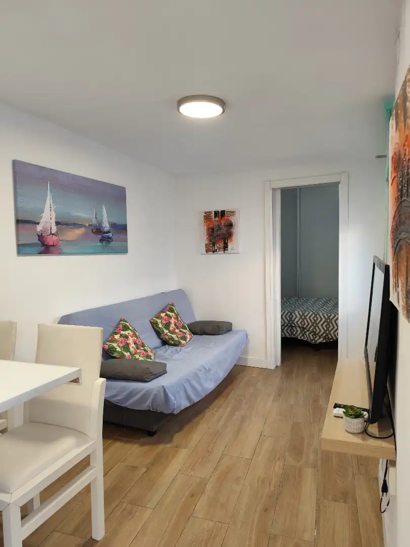 Habitación de Apartamento de alquiler en Sanlúcar de Barrameda con Amueblado, Lavadora y Microondas