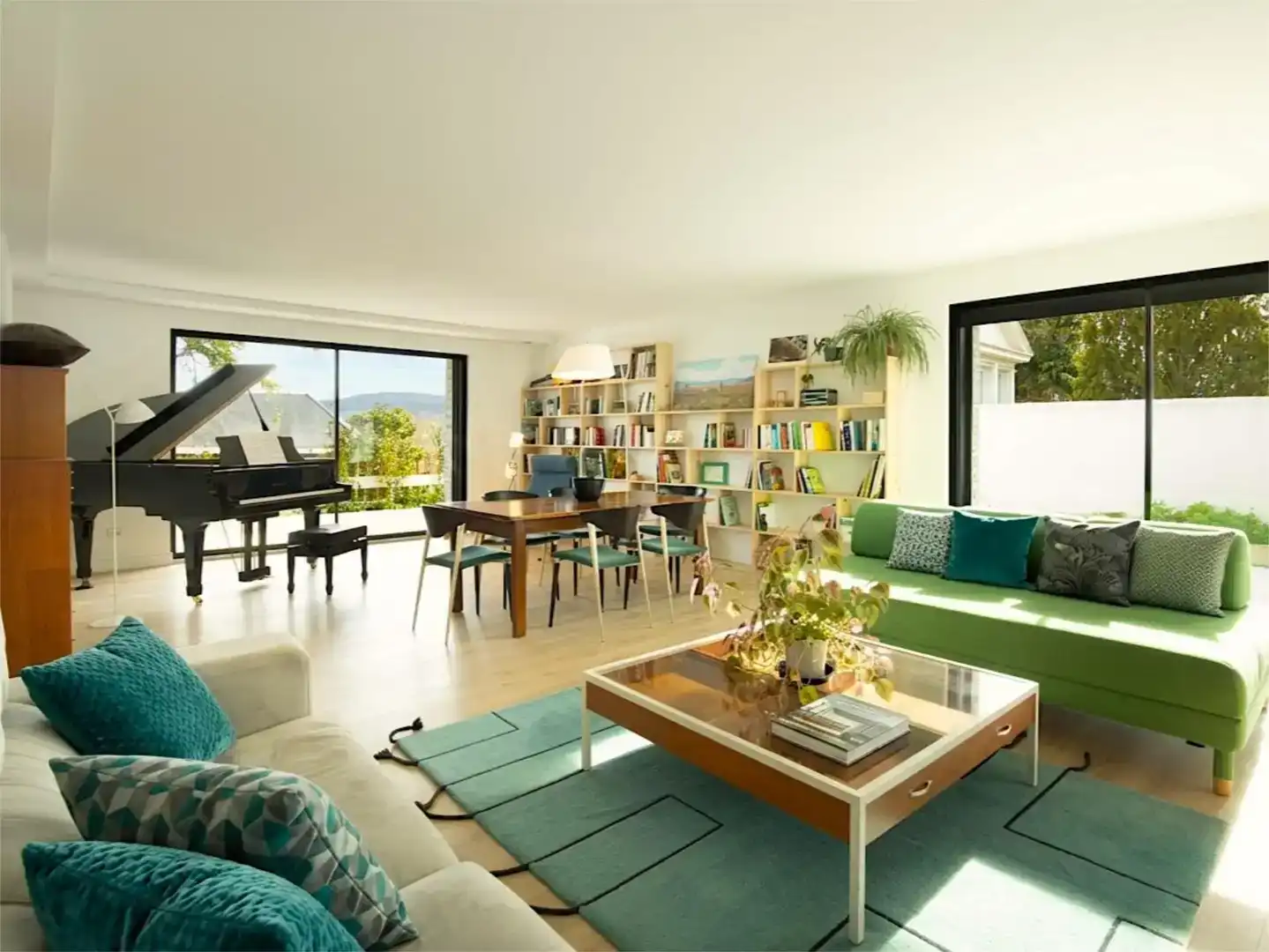 Sala d'estar de Casa o xalet en venda en Vitoria - Gasteiz amb Aire condicionat i Balcó