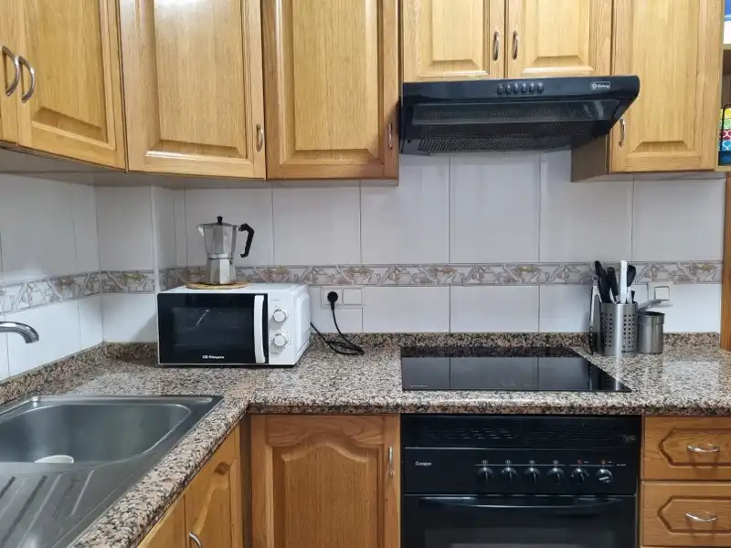 Cocina de Apartamento en venta en Cullera con Aire acondicionado, Calefacción y Terraza