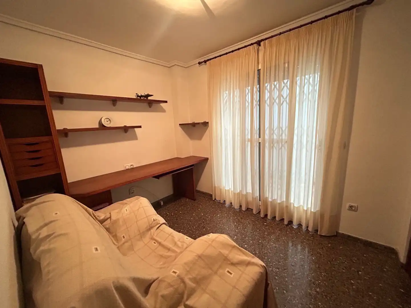 Bedroom of Flat for rent in Sagunto / Sagunt  with Air Conditioner, Heating and Terrace