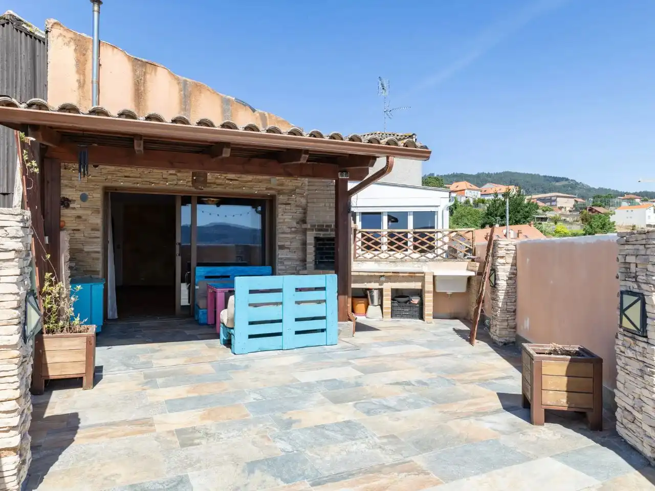 Terrace of Attic for rent in Moaña, Pontevedra