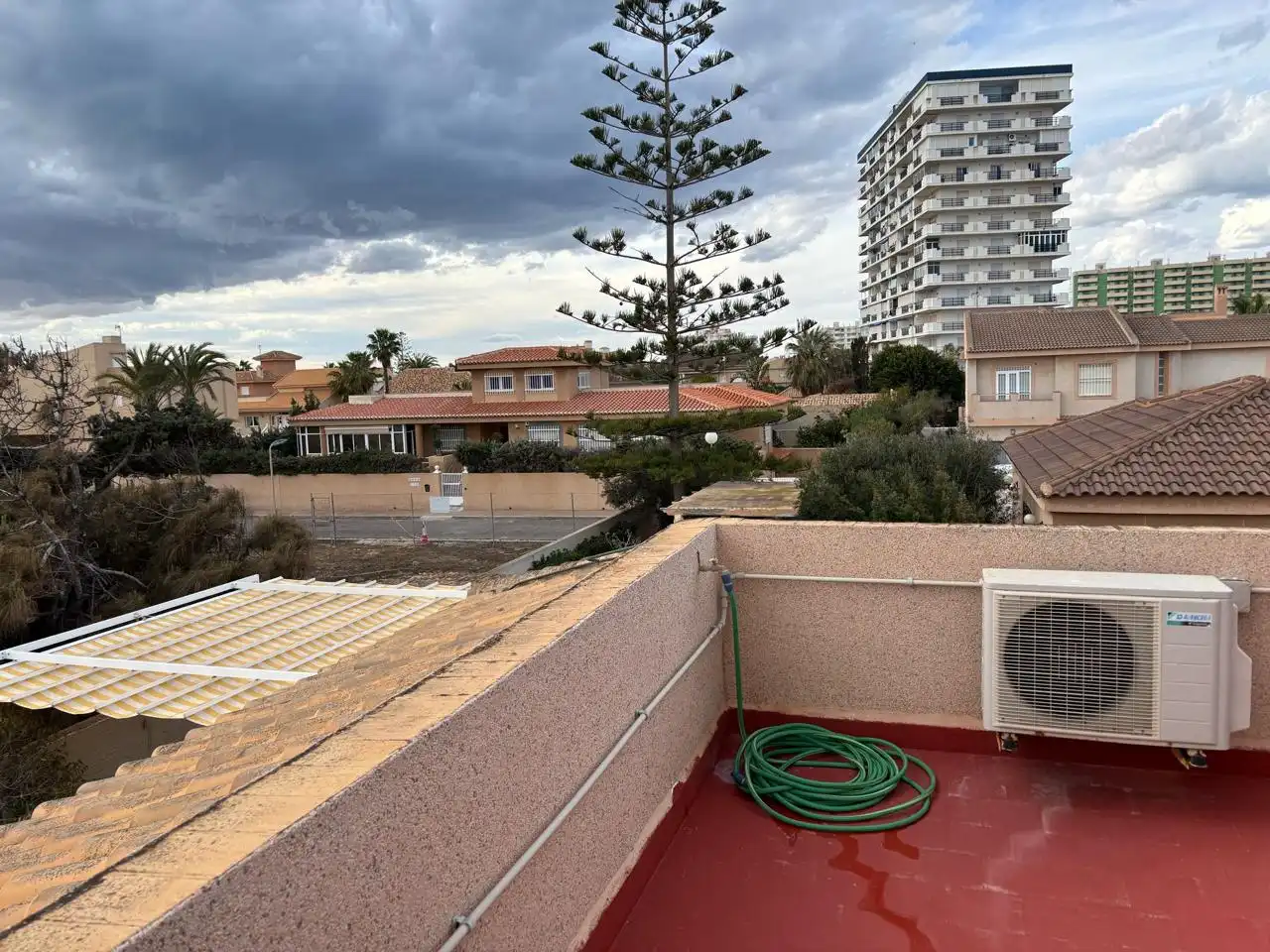 Terraza de Casa o chalet en venta en La Manga del Mar Menor con Aire acondicionado, Calefacción y Jardín privado
