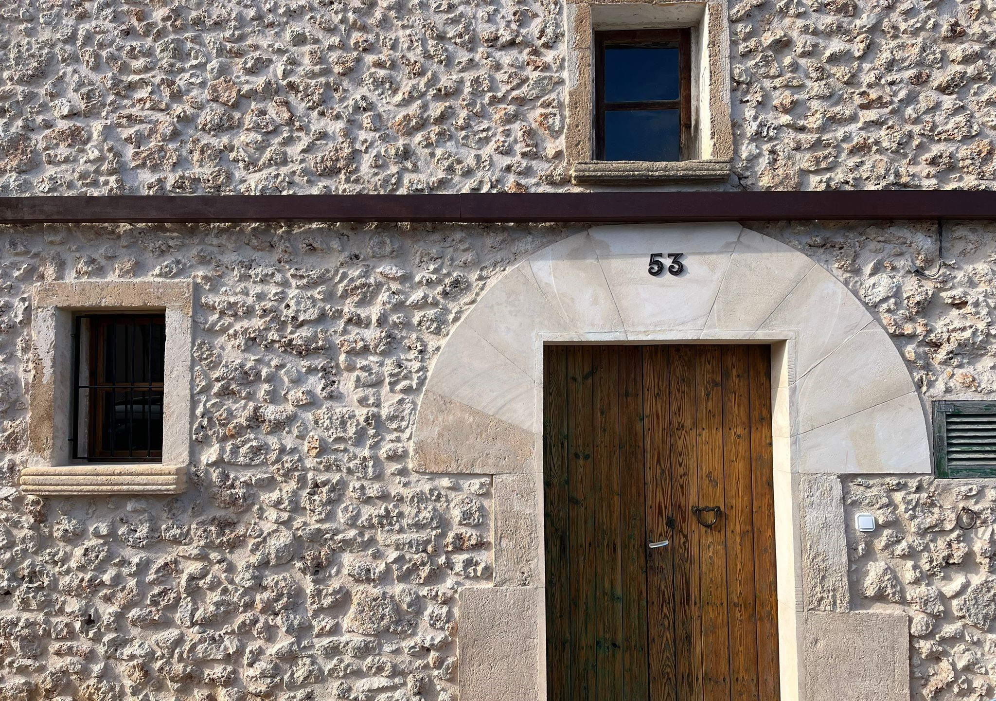 Vista exterior de Casa adosada de alquiler en Ariany con Aire acondicionado y Piscina