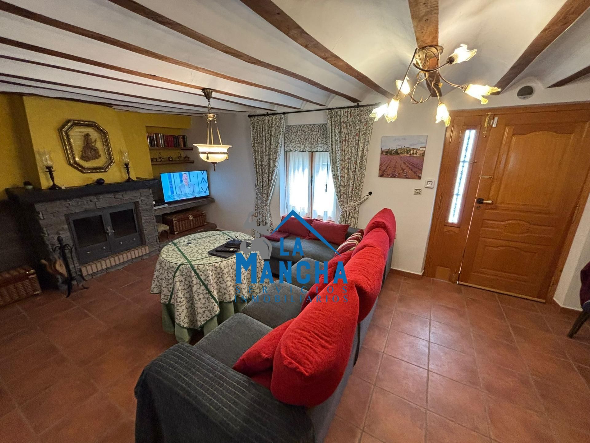 Sala de estar de Casa o chalet en venta en  Albacete Capital con Aire acondicionado, Calefacción y Jardín privado