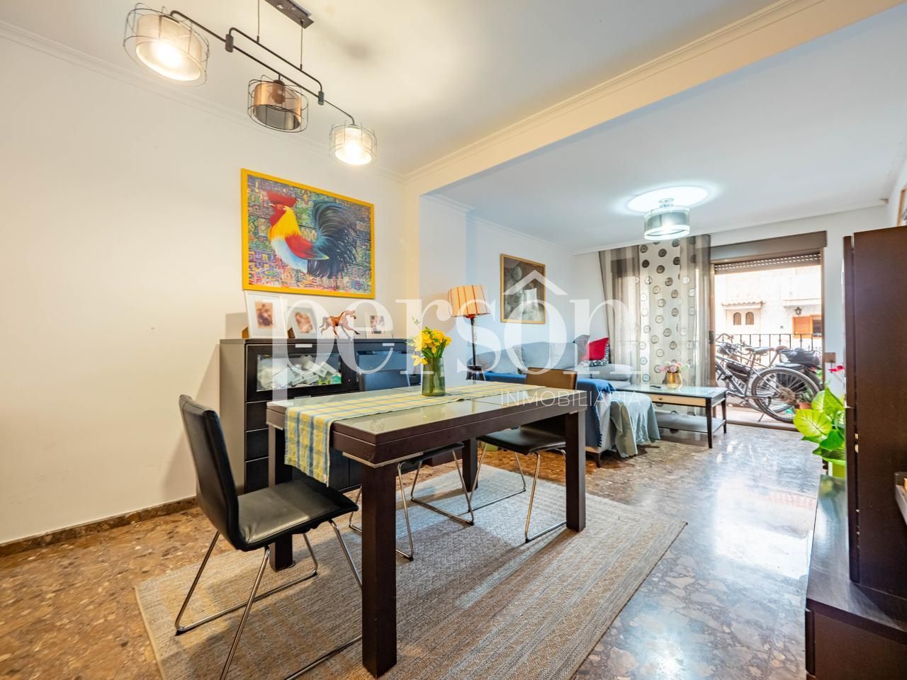 Exterior view of Flat for sale in Alboraya  with Air Conditioner, Terrace and Storage room