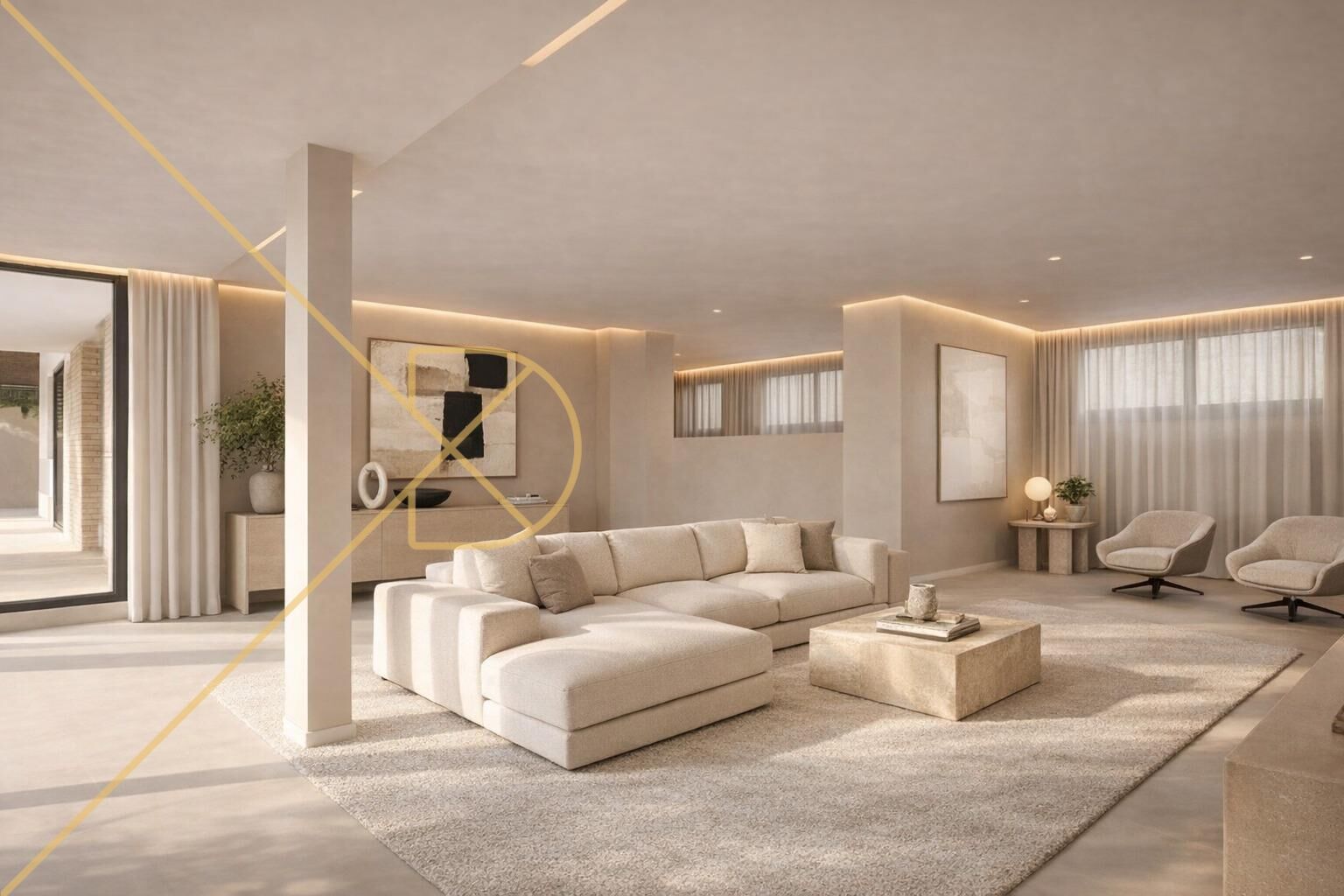 Living room of Houses for sale in  Barcelona Capital  with Parquet flooring