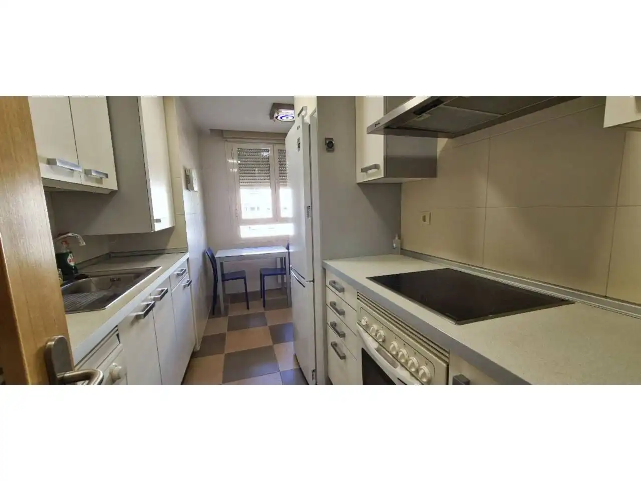 Kitchen of Apartments for rent in  Logroño  with Heating, Parquet flooring and Furnished