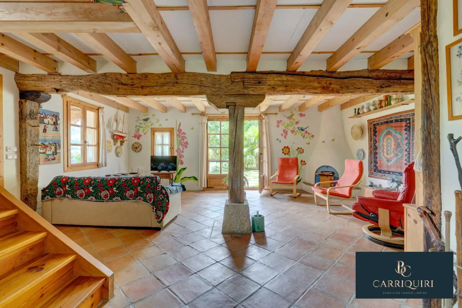 Sala d'estar de Casa o xalet en venda en Etxalar