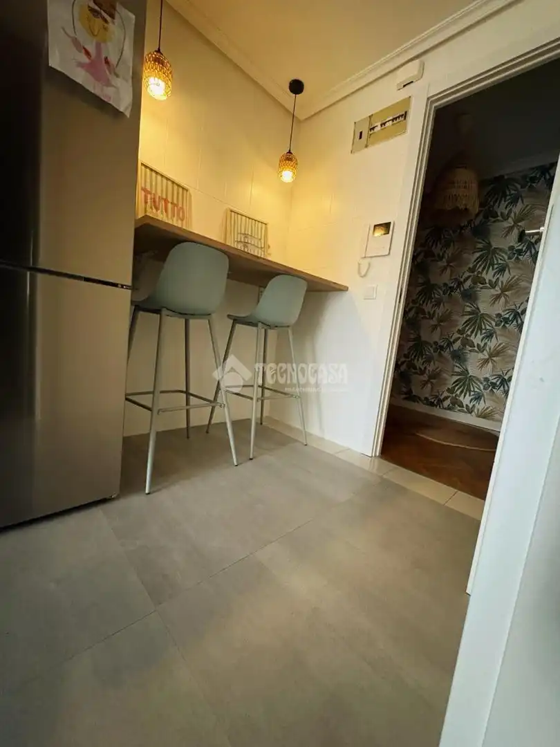 Kitchen of Flat for sale in Madrid  with Heating, Terrace and Furnished