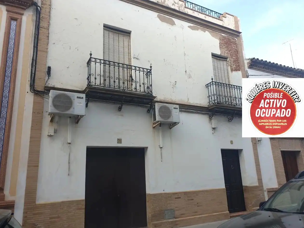 Vista exterior de Casa o xalet en venda en Lora del Río