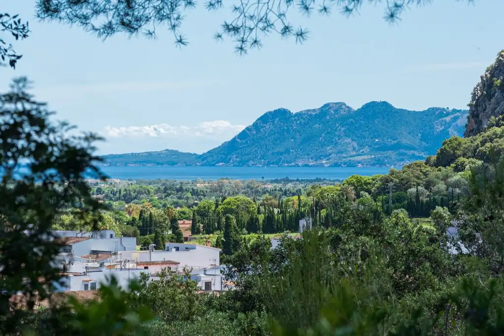 Vista exterior de Finca rústica en venta en Pollença con Aire acondicionado