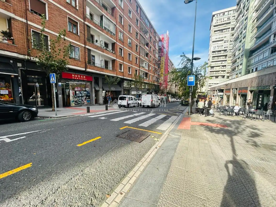 Exterior view of Flat for sale in Bilbao   with Heating and Terrace
