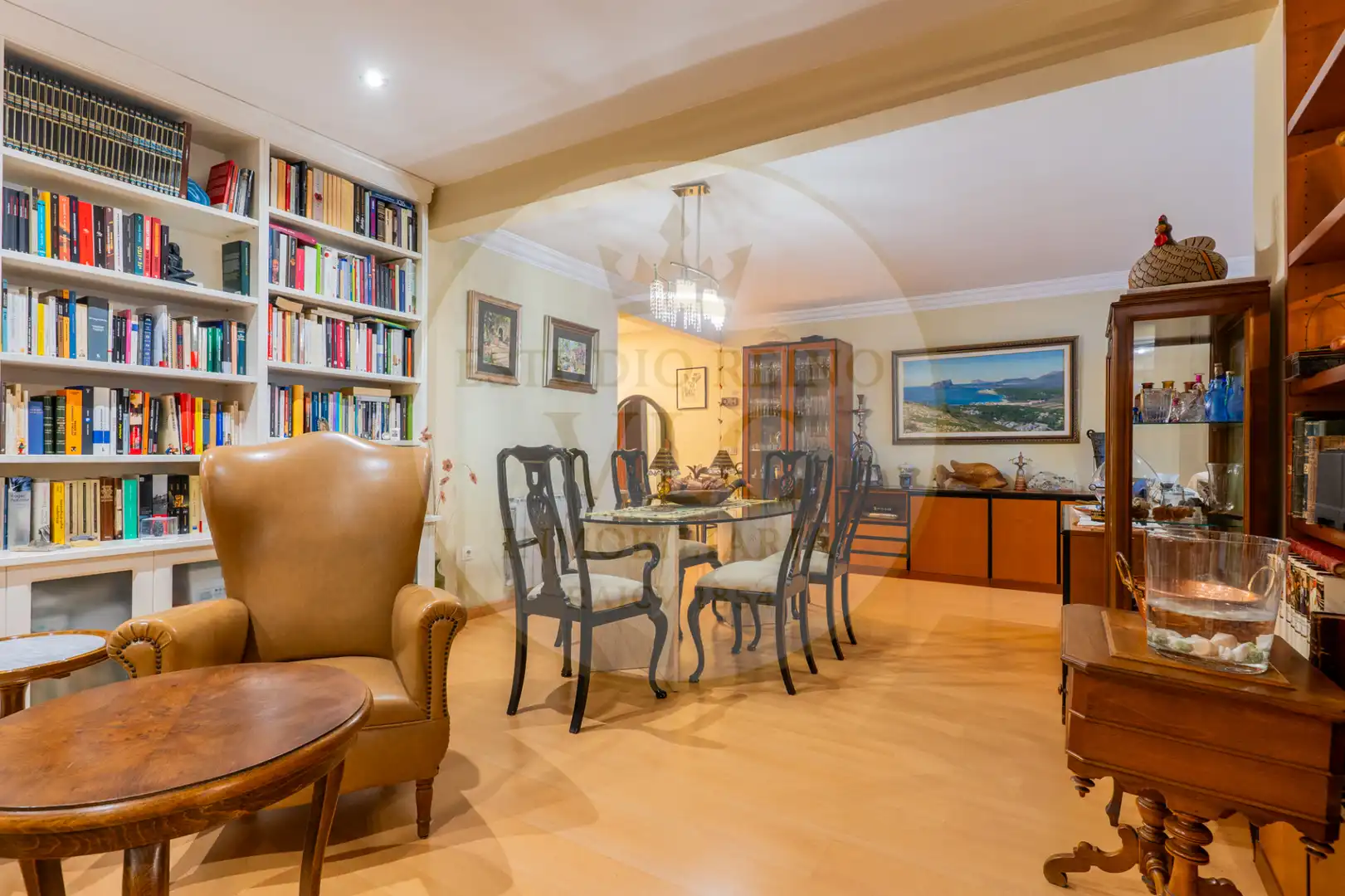 Menjador de Apartament en venda en Valencia amb Aire condicionat, Calefacció i Parquet