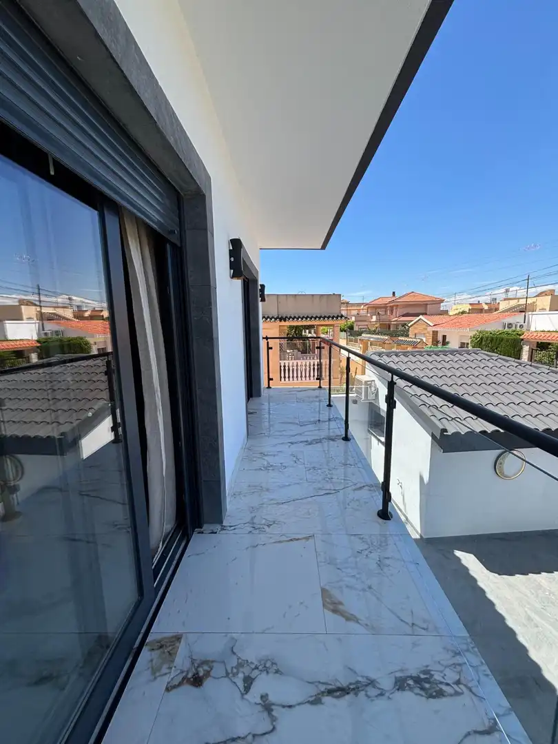 Terraza de Casa o chalet en venta en Cartagena con Aire acondicionado, Terraza y Piscina