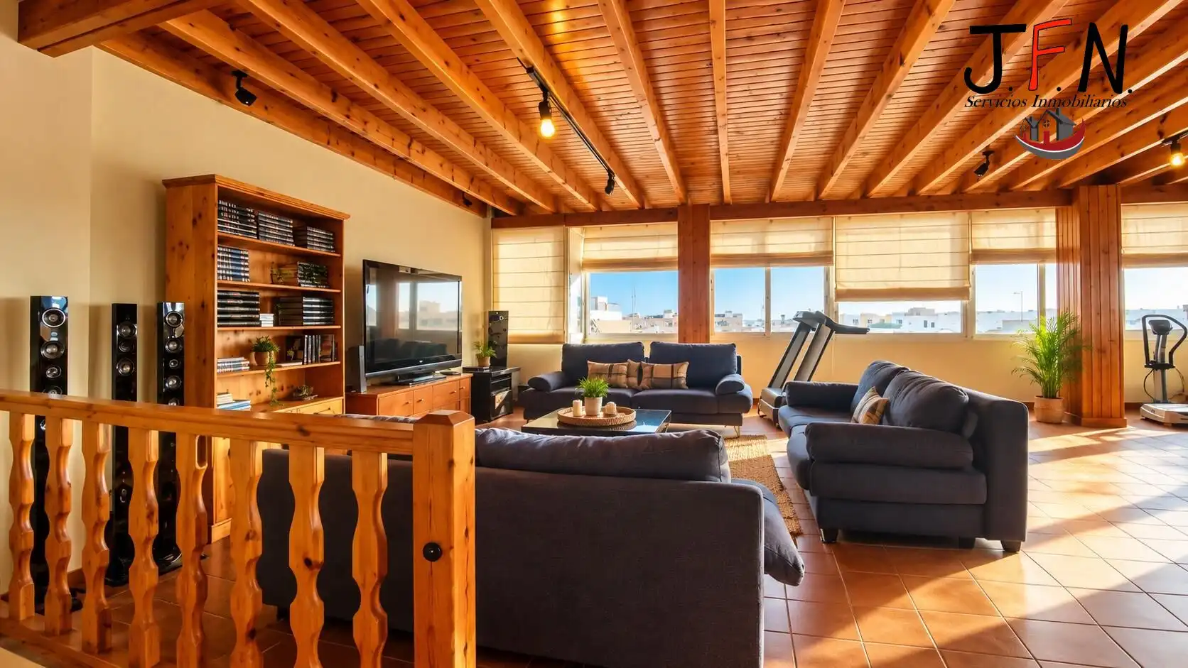 Living room of Attic for sale in Fabelo
