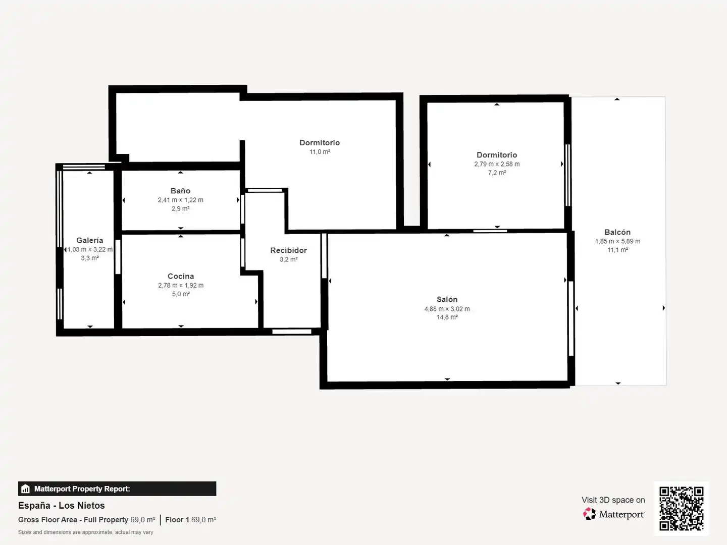Apartamento en venta en Cartagena con Aire acondicionado, Calefacción y Terraza