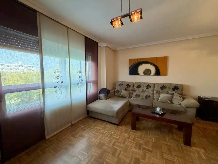 Wohnzimmer von Wohnung zum Verkauf in Madrid mit Klimaanlage, Heizung und Schwimmbad
