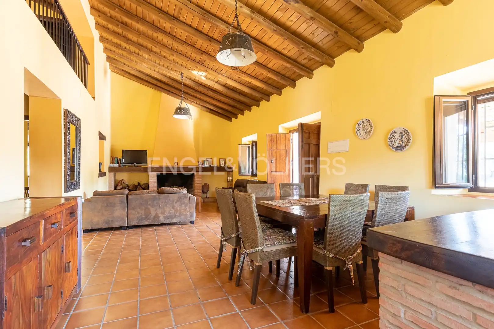 Comedor de Casa o chalet en venta en Cortegana con Calefacción, Jardín privado y Trastero