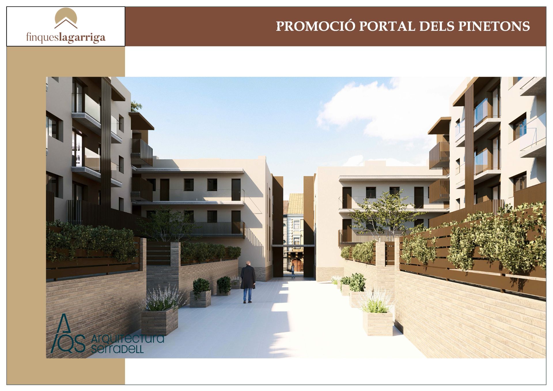 Exterior view of Flat for sale in La Garriga  with Air Conditioner, Heating and Parquet flooring