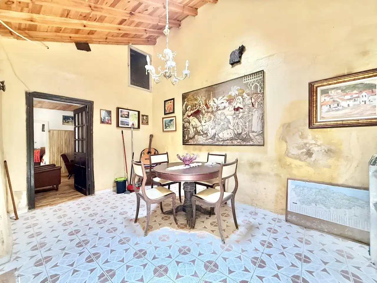 Dining room of Houses for sale in Pravia  with Private garden, Terrace and Storage room
