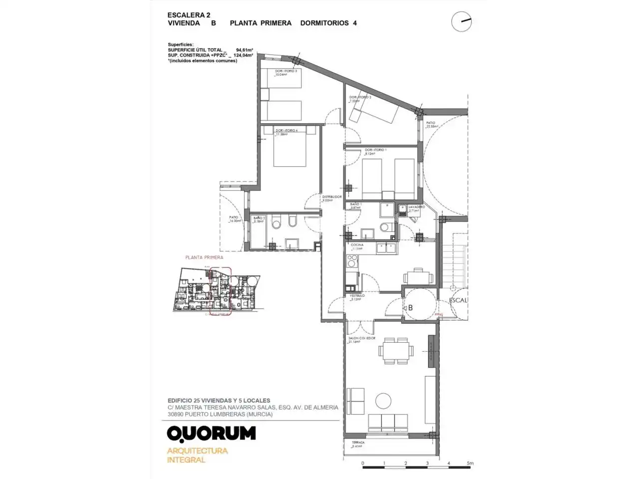 Piso en venta en Puerto Lumbreras con Aire acondicionado y Balcón