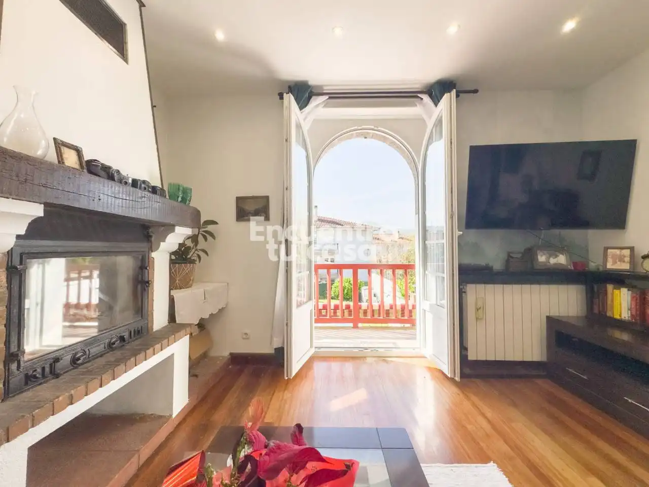 Sala de estar de Casa o chalet en venta en Hendaye con Calefacción, Jardín privado y Parquet