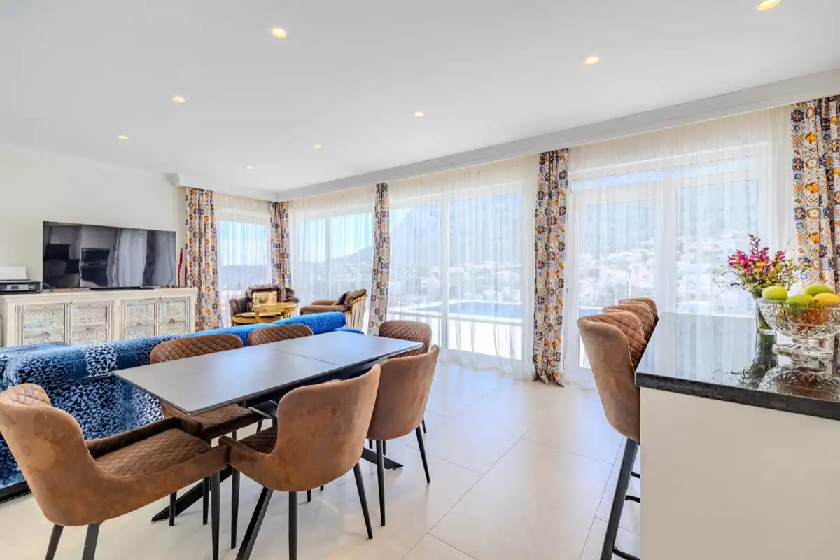 Dining room of Houses for sale in Dénia  with Air Conditioner, Heating and Private garden