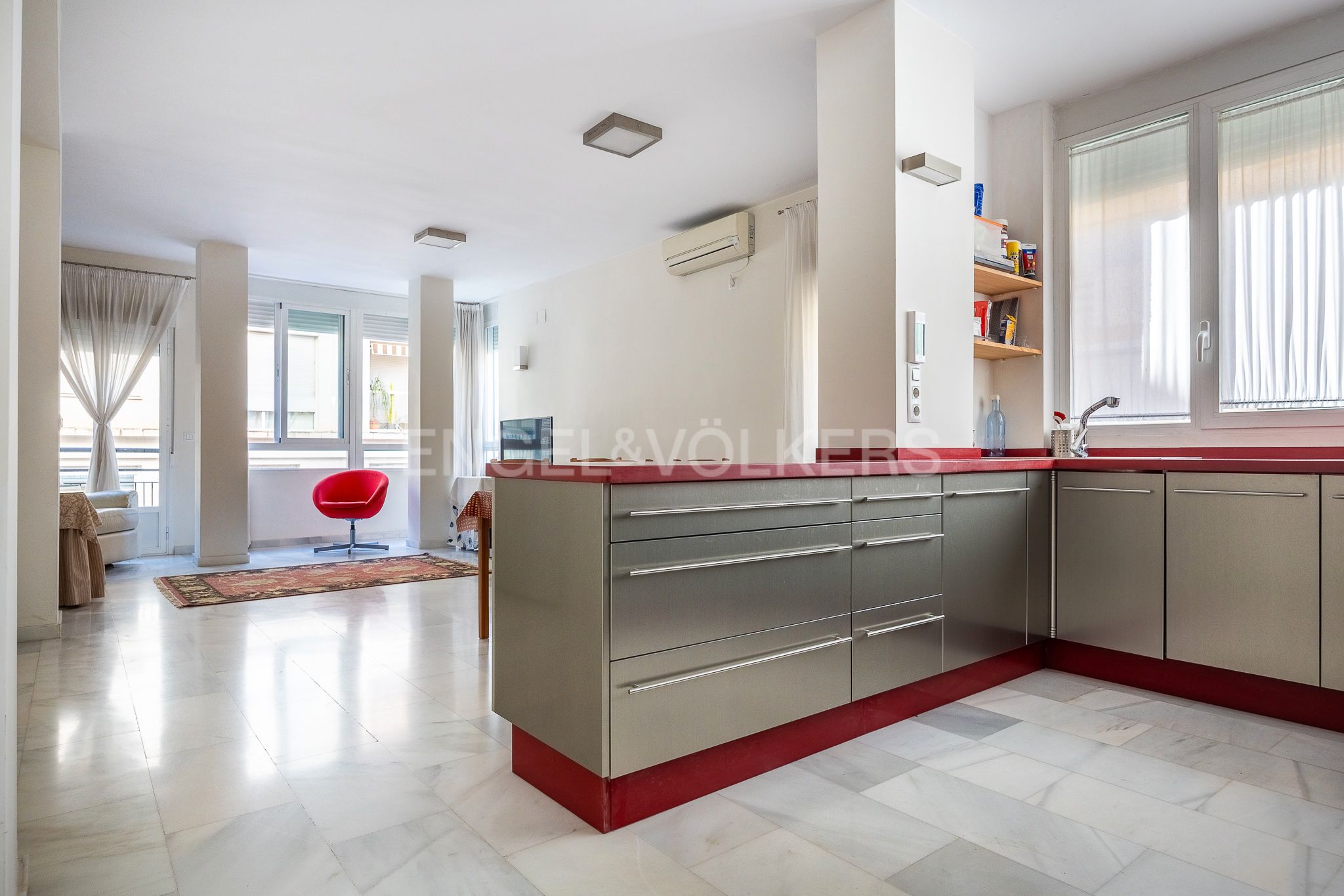 Cocina de Apartamento en venta en  Sevilla Capital con Aire acondicionado y Calefacción