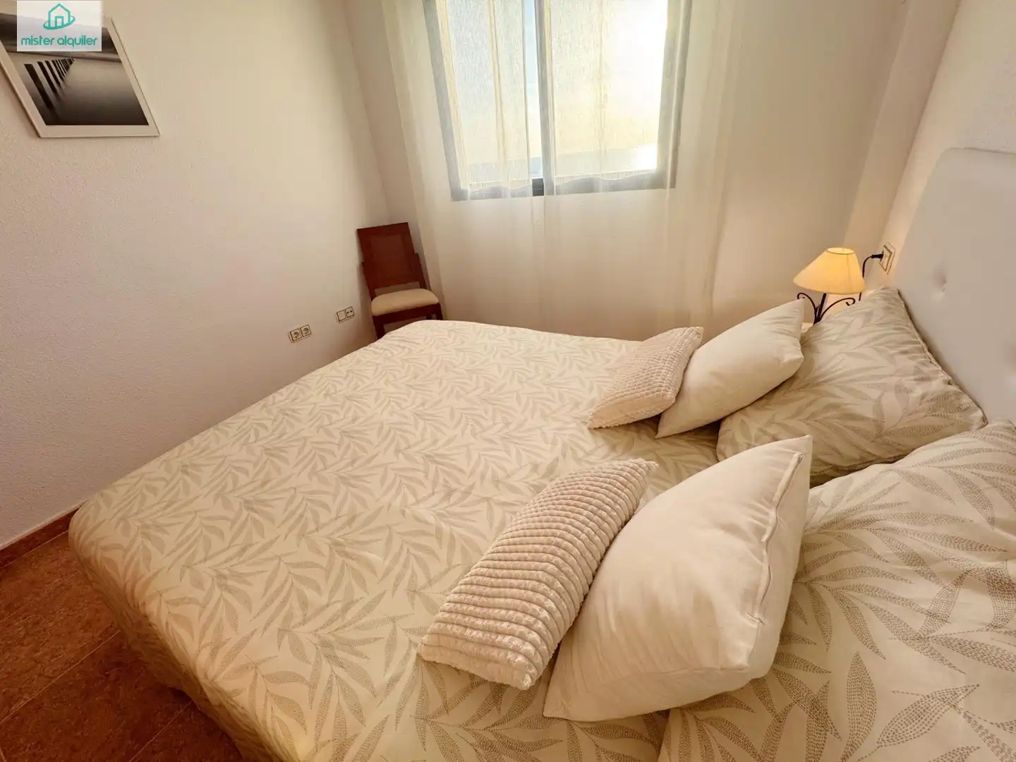 Bedroom of Apartments for rent in El Campello  with Air Conditioner, Heating and Private garden